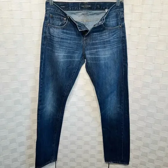 Lucky Brand Men’s 110 Skinny Dark Wash Cotton Blend Jeans Size 31/32 - Picture 7 of 15